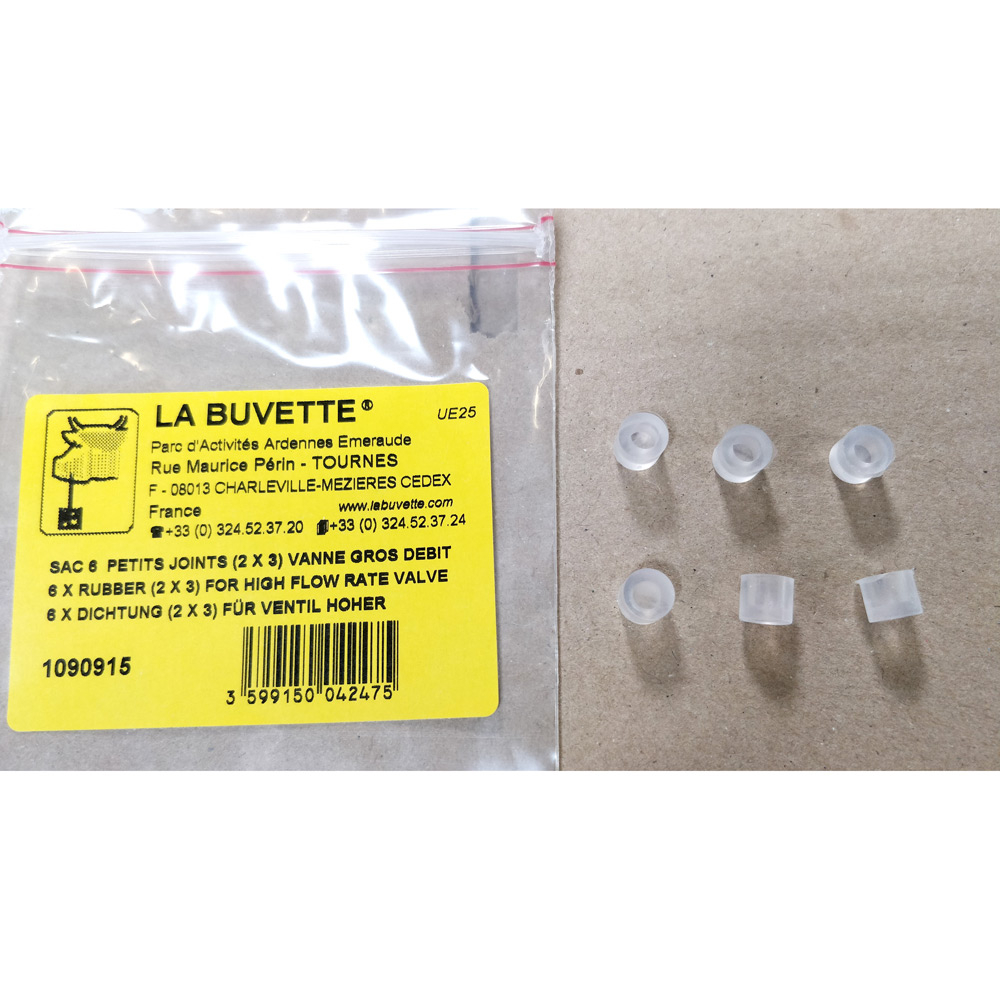 SAC 6 JOINTS CAPUCHONS POUR VANNE GROS DEBIT